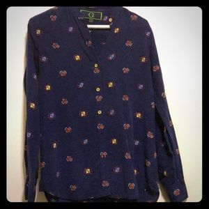 C. Wonder button up shirt 💙🙃